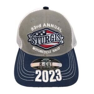 Lorimco Sturgis Rally 2023 83rd Annual Hat Cap Mesh NWT